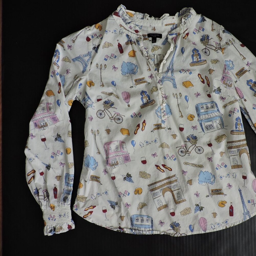 Talbots Small Petite Long sleeve blouse